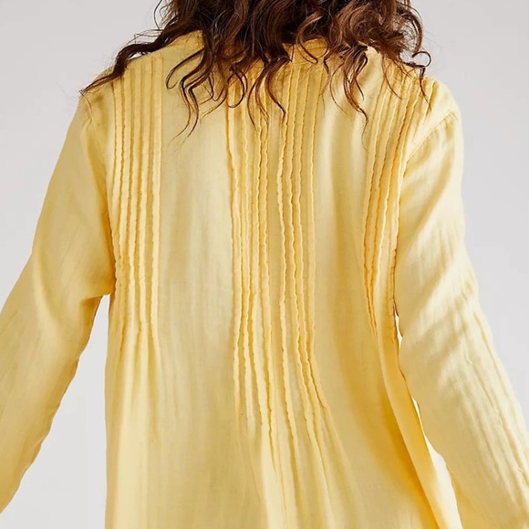 NEW Free People x CP Shades Yoko Tunic Peach Sunrise - Picture 14 of 16